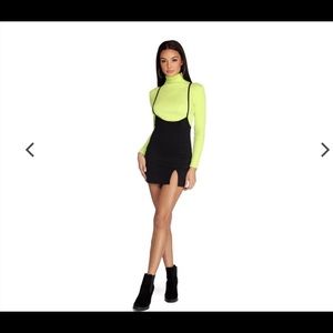 Windsor suspenders skirt